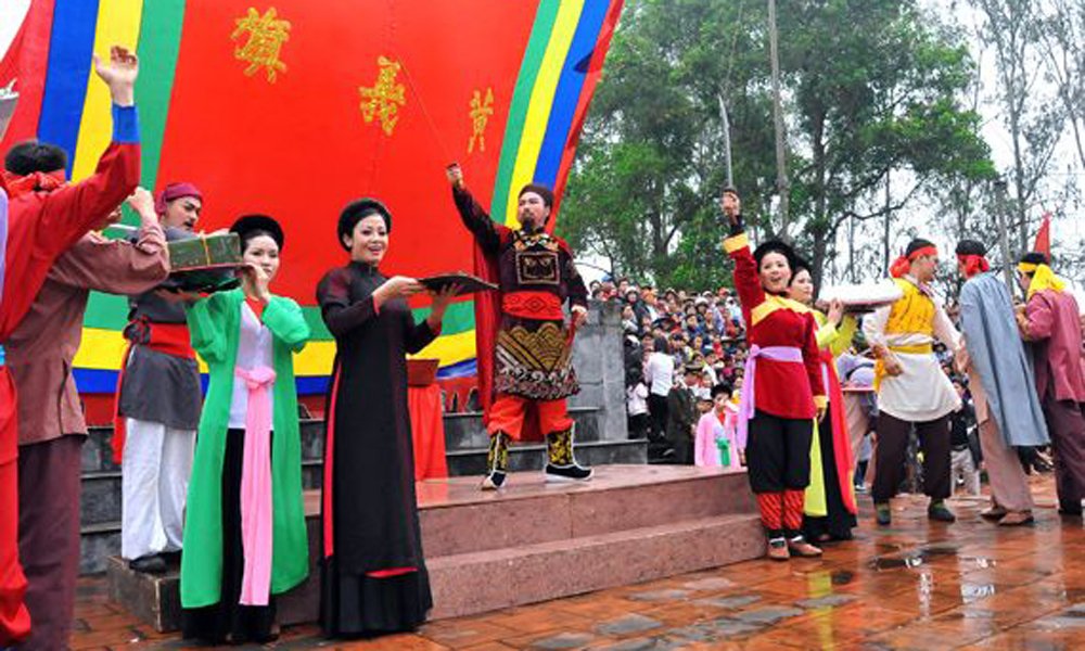 Các lễ hội ngày 22 tháng 2 Âm Lịch - Hội Đình Trúc Tay